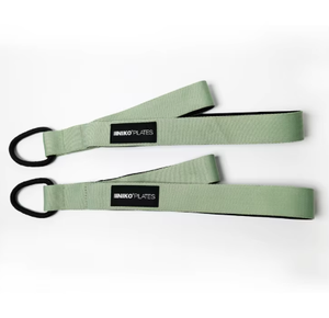 Correas Dobles de Pilates <span class=keywords><strong>INIKO</strong></span> Personalizadas, Duraderas, con Anillo en D, de Tela y Nailon, 46 mm x 420 mm, para Estudios de Yoga y Pilates - Product Image 2