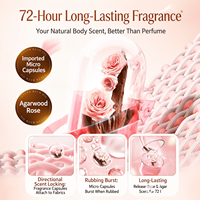 Détergent Liquide Parfumé Rose Bois d'Agar en Stock Prêt à l'emploi 2,5KG Fraîcheur Longue Durée 72H Nettoyage en Profondeur des Vêtements