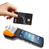 Terminal Portátil Android NFC POS de 6 Pulgadas con Android 13 para Supermercados y Tiendas de Abarrotes, Pedido de Fábrica