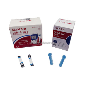 <span class=keywords><strong>Tiras</strong></span> Reactivas para Glucómetro <span class=keywords><strong>Sinocare</strong></span> 50 Safe Accu2 - Product Image 5