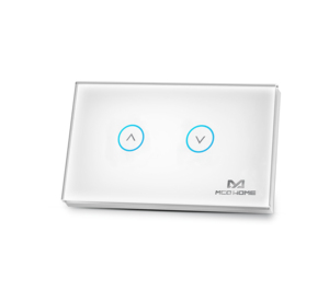 Mcohome Mh-c621 <span class=keywords><strong>interrupteur</strong></span> mural pour rideaux, panneau tactile, z-wave, commutateur de <span class=keywords><strong>volet</strong></span> roulant électrique pour maison intelligente - Product Image 1