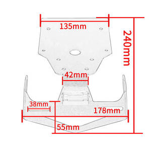 Soporte para matrícula <span class=keywords><strong>de</strong></span> motocicleta XXUN, eliminador <span class=keywords><strong>de</strong></span> guardabarros, soporte <span class=keywords><strong>de</strong></span> registro para Honda ADV 160 ADV160, piezas <span class=keywords><strong>de</strong></span> 2023 - Product Image 3