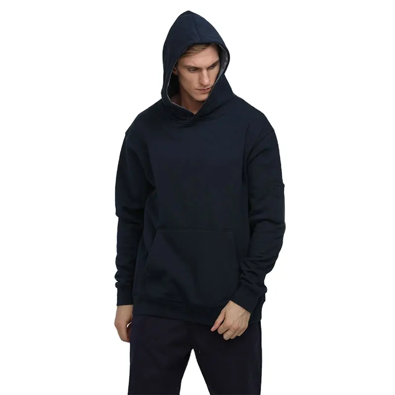 FRKNITEX सुरक्षा workwear लौ प्रतिरोधी hooded खनन कार्यकर्ता वर्दी कस्टम काम जैकेट FR ऊन हूडि काम पहनने