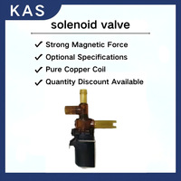 Vanne solénoïde KAS AF1040L, composant électronique avec fixation filetée pour automobiles et appareils électroménagers