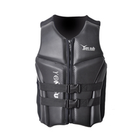 Livraison rapide gonfler néoprène PFD gilets de sauvetage adultes sports nautiques gilet de pêche pour hommes