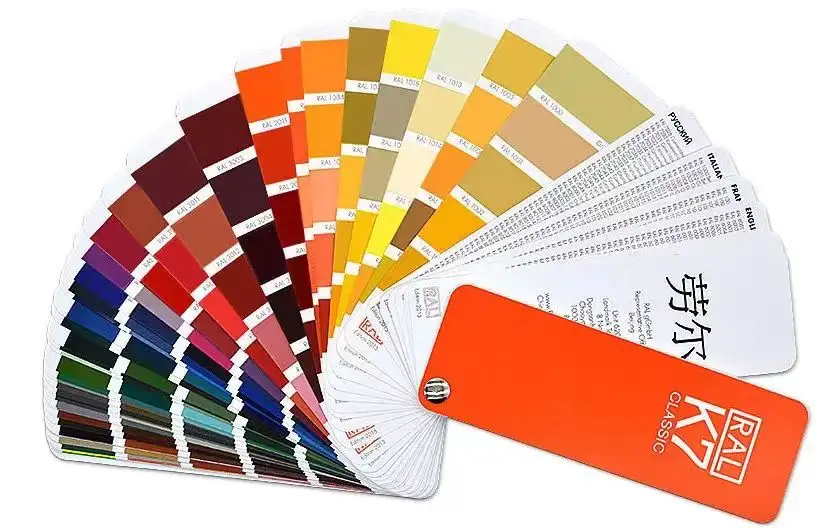 Chinese manufacturer Factory Price Gold Industrial Mixer Powder Coating Coating Architecture Pantone Lauer Color Card