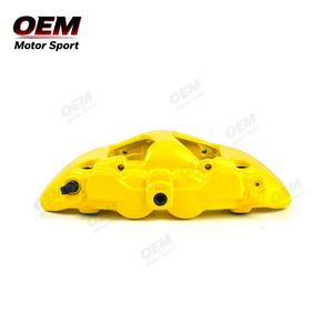 ชุดเบรก BM4 สำหรับ Mercedes-Benz รุ่น GT-Front คาลิปเปอร์ 6 สูบ สีเหลือง อัพเกรดประสิทธิภาพสูงใหม่ - Product Image 4