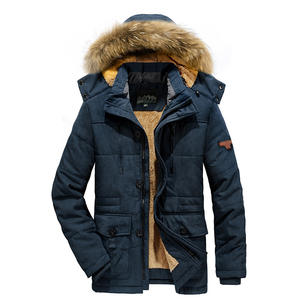 <span class=keywords><strong>Cappotto</strong></span> Parka Invernale da Uomo Impermeabile Oversize Taglie Forti, Giacca Imbottita in Pile con Cappuccio in <span class=keywords><strong>Pelliccia</strong></span> Staccabile - Product Image 3