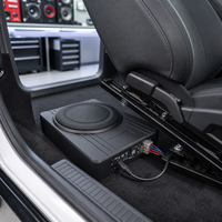 Subwoofer actif Zeming 10 pouces sous siège, fonction de surpression des basses réglable, basses profondes puissantes pour l'audio automobile, vente en gros pour les magasins.
