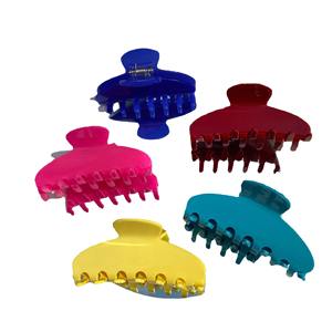 Grande pince à cheveux en acétate de 10cm pour femmes couleur unie accessoire de couvre-chef quotidien écologique pour la vente en gros - Product Image 5