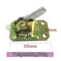 Linyi Fly Construction 420g Accessoires de coffrage Pince à ressort Pince rapide