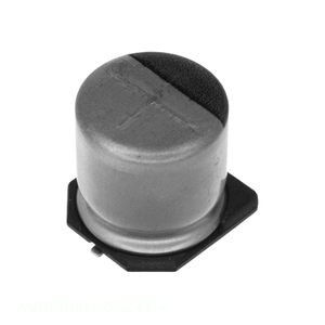 ตัวเก็บประจุแบบติดผิว SMD รุ่น AVRF108M10G24T-F ความจุ 1000 ไมโครฟารัด 20% 10 โวลต์ ยี่ห้อ Original CAP ALUM - Product Image 1