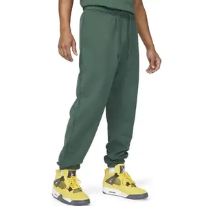 Abbigliamento sportivo cintura pieghettata uomo jogger etichetta per la cura personalizzata cotone misto poliestere pantaloni stampati personalizzati