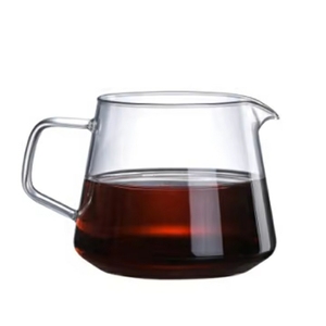 Caraffa per <span class=keywords><strong>Caffè</strong></span> in Vetro Borosilicato da 400/600ml, Serie Classica, per <span class=keywords><strong>Caffè</strong></span> Pour-Over, Servizio da 60, Caffettiera a Goccia - Product Image 1