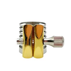 High-end sassofono morsetto bocchino Soprano tenore sassofono morsetto anello di ferro scatola in acciaio inox forato cerchio Premium robusto - Product Image 4