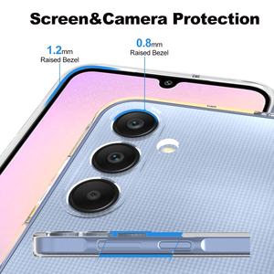 Housse de téléphone portable transparente transparente pour Samsung Galaxy A25 F55 A27, épaisseur 2.0mm - Product Image 4