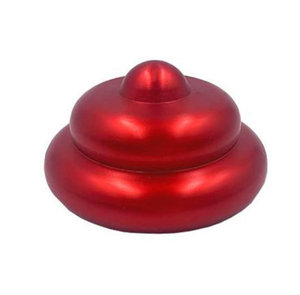Cubierta Circular de Aluminio Anodizado Rojo de Alta Precisión, Mecanizado CNC, Accesorios para Equipos Personalizados OEM - Product Image 2