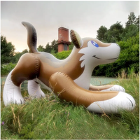 Prix usine personnalisé PVC gonflable Dragon couinement jouets pour les ventes