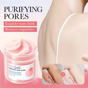 Promotion exceptionnelle : Gommage corporel nettoyant les pores au sel de l'Himalaya en poudre, haute qualité, hydratant - Product Image 3