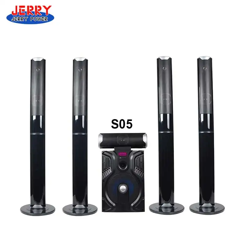 Audio Video 5.1 Home Theatre System Soundbar Speaker with Mic AUX FM, SD Card Support for TV