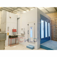 Atelier de peinture à base d'eau, cabine de peinture pour voiture, 300 w WLD8300