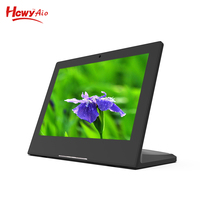 Tablette Android 10 pouces en forme de L, écran tactile de bureau, port USB, Wifi, LAN, RFID, NFC, POE, directement de l'usine