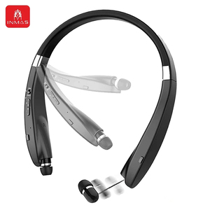 INMAS SX-991 Auriculares inalámbricos plegables con Bluetooth, auriculares estéreo Hifi con cancelación de ruido y micrófono - Product Image 1
