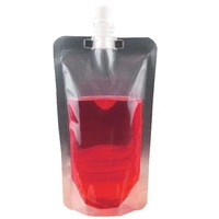 Sachet d'emballage souple à bec verseur personnalisé avec logo, écologique, en plastique, de qualité alimentaire, pour yaourt liquide, 50ml, 100ml, 150ml, 200ml, 300ml, 500ml