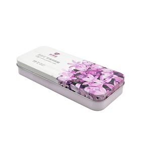 Promotions personalised painted aluminium tin boxs pencil case candy tin can