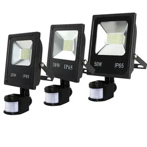 Ha condotto la luce di inondazione IP66 20W Pir sensore di Movimento Esterno del Riflettore di Illuminazione