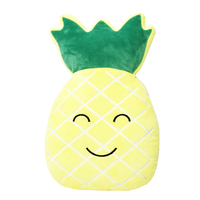 Coussin en peluche doux et irrégulier personnalisé, motif animal de dessin animé mignon pour enfants et bébés, vente en gros