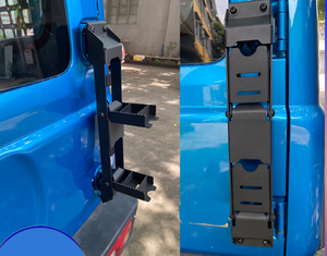 JB74 Échelle de porte arrière de voiture pour <span class=keywords><strong>Suzuki</strong></span> Jimny 2019-2021 JB64 Offroad Suv <span class=keywords><strong>Van</strong></span> Tail Gate Portable Échelle d'escalade pliante - Product Image 4