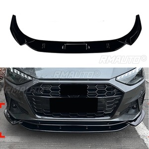 For Audi A4 B9.5 Bumper Guard <b>Protector</b> <b>Cover</b> Apron For Audi A4 B9.5 2020-2024 Car Front Bumper Lip Splitter Car Accessories - Product Image 2