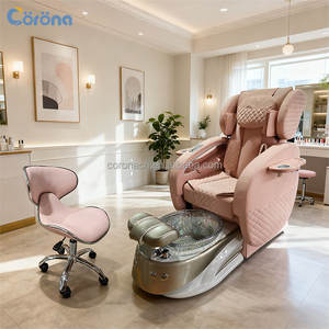 Profesyonel Ticari <span class=keywords><strong>Salon</strong></span> Mobilyası pembe Pedikür Koltuğu Ayak Spa Bakım Masaj Koltuğu Tırnak Salonu için - Product Image 2