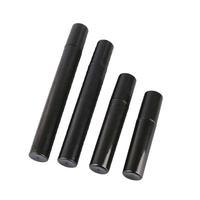 Mini flacon pulvérisateur rond en plastique PP pour désinfectant pour les mains, sérum de soin de la peau, atomiseur de parfum rechargeable à brume fine