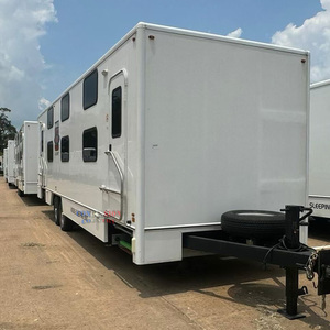 Remorques de couchage mobiles de 2 à 16 chambres, logements extérieurs, hôtels portables, maisons de type cabane sur roues - Product Image 2
