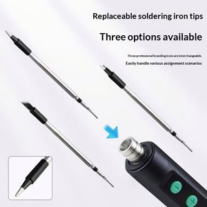 Fer à souder sans fil USB portable 5V15W, mini-outil domestique avec code thermique pour décalcomanies plastiques pour réparation de téléphones portables - Product Image 2