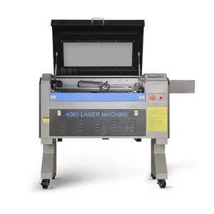 Nhỏ máy khắc laser cho logo 6040 CO2 cắt laser và máy khắc CNC Router nhỏ khắc laser