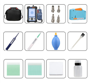 Kit d'outils d'inspection/nettoyage <span class=keywords><strong>de</strong></span> fibre optique FTTH, <span class=keywords><strong>outil</strong></span> <span class=keywords><strong>de</strong></span> <span class=keywords><strong>communication</strong></span> réseau - Product Image 2