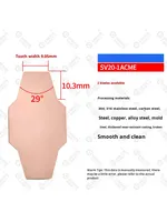SYCREATE Acme Thread Cutter V22-29-7.0, outil de filetage trapézoïdal CNC 1ACME à 29 degrés, HRC45-49, à pas large, en carbure revêtu PVD