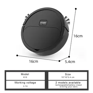 New Model Sweeping Robot Automatic Home Mini Cleaning Machine USB Charging Sweep <b>Mop</b> 2-In-1 Eco-Friendly Electronic Vacuum - Product Image 5
