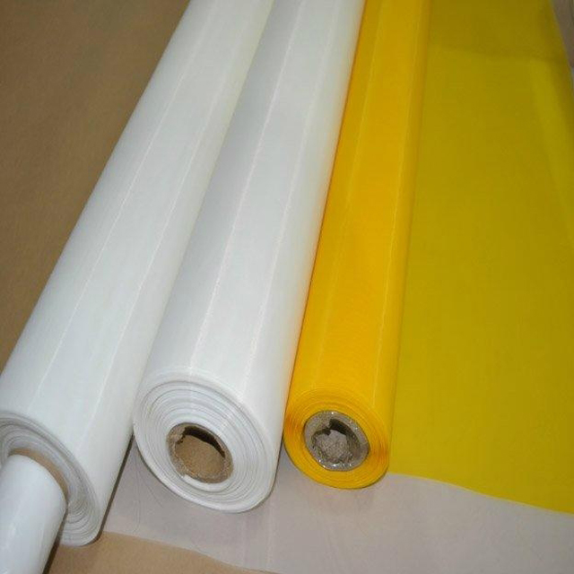 2025 New Arrival 110-165T 100% Polyester Yellow Silkscreen Printing Mesh for Good Price 110T 120T 140T 150T 165T