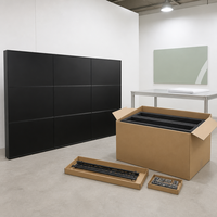 Mur vidéo LCD IPS ultra-mince de 46 pouces, cadre de 1,8 mm, luminosité de 700 cd/m², anti-reflet, écran de jonction mural pour salle d'exposition
