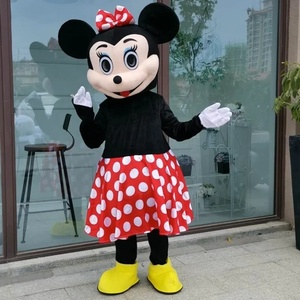 Funtoys Personalizar Cosplay Clásicos <span class=keywords><strong>Mouse</strong></span> Boy <span class=keywords><strong>Mickey</strong></span> y <span class=keywords><strong>Mouse</strong></span> Girl <span class=keywords><strong>Minnie</strong></span> Fiesta de dibujos animados Mascotte Navidad Vestido de lujo para adultos - Product Image 3
