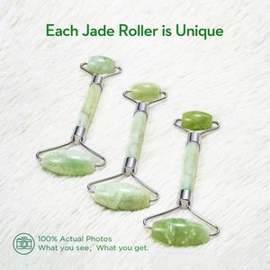 Ensemble de rouleaux faciaux et Gua Sha, outil de massage rafraîchissant pour réduire les poches, anti-rides, soin de la peau du contour des yeux, cadeau beauté - Product Image 2