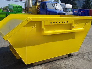 حاوية قادوس للغبار قابلة للتخصيص حاوية حاوية قنطرية للغبار للتخلص من النفايات - Product Image 6