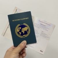 Impression de livrets personnalisés pour cartes d'adhésion d'entreprise, format passeport