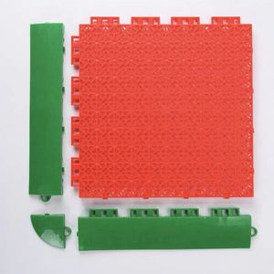 High Strength <b>Plastic</b> Interlocking <b>Flooring</b> Tiles for Outdoor Basketball Pickleball Volleyball Court - Product Image 2