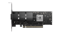 Carte adaptateur ConnectX-7 HHHL 400GbE / NDR400 IB (mode par défaut) MCX75310AAS-NEAT désactivée OSFP PCIe 5.0x16 Crypto à port unique