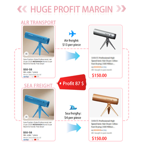 Sèche-cheveux ionique pliable de haute qualité 1200W avec moteur AC pour hôtel et usage domestique, soin quotidien, coiffage, appareil électronique - Product Image 3